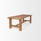 Homeroots 95" Natural Reclaimed Wood Trestle Base Dining Table 604016 - alternate 8