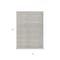 Homeroots 8' X 10' Beige And Ivory Chevron Washable Indoor Outdoor Area Rug 612235 - alternate 3