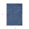 Homeroots 8' X 10' Navy Blue Gray And Ivory Polka Dot Washable Indoor Outdoor Area Rug 599061 - alternate 3
