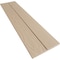 Ekena Millwork Rustic Two Board Joined Board-n-Batten Sandblasted Faux Wood Shutters w/No Batten, 11W x 54H, PR SHUBJN11X54SDPR - alternate 6