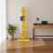 Homeroots 38" Yellow Metal Six Shelf Modern Tower Bookcase 654139 - alternate 3