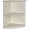Mayline Rnd Corner Bookcase, Medina Qrtr, Sea Salt MVBQ2TSS - alternate 1
