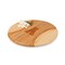 Picnic Time Family Of Brands NCAA App State Mountaineers Home Run! Baseball Cheese Board - Novelty Charcuterie Board 894-00-505-793-0 - alternate 2