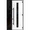 Vdomdoors Front Exterior Prehung Steel Door Ronex1055 Teak 96 Sidelight Exterior Window Sidelite Entry Metal RONEX1055EXD-OAK-W36+12xH96-LH-I - alternate 1
