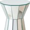 Homeroots 22" Silver Glass Round Mirrored End Table 499321 - alternate 3