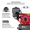 Tomahawk Power 20 Gallon Portable Air Compressor 6.5HP Honda GX200 Engine Horizontal Tank 13.5 CFM at 90 PSI, gas TAC20H-200 - alternate 3