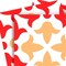 Homeroots 4" X 4" Roja Hola Removable Peel And Stick Tiles 400405 - alternate 2