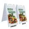 Signmission Fruits & Vegetables, A-Frame & 2 Decals Installed, Heavy-Duty Plastic Frame SBHD-D-2436-Fruits & Vegetables - alternate 3