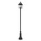 Z-Lite Raphael Sand Black 3 Light Outdoor Post Mounted Fixture 5029PHBR-518P-BK - alternate 2