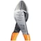 Klein Tools 7 1/8 in High Leverage Diagonal Cutting Plier Standard Cut Oval Nose Uninsulated D228-7 - alternate 3