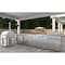 Koolmore Wood Fire Pizza Oven, Corner Cabinet, Fridge and Cabinet, Sink, Side Burner, BBQ Grill with Cabinet KM-OKSKIT-CONFIG112 - alternate 4