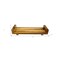 Homeroots 29"W Natural Teak Bath Tray and Seat with Handles 376659 - alternate 3