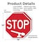 Signmission Stop, 18 inch X 18 inch, Plastic Sign, 2PK OC-P-2PACK-18-235 - alternate 3