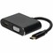 Add-On 8In Usb 3.1 (C) Male To Hdmi (4K), Vga Female Black Adapter Cable w/ USBC2H4VMFAL-AA - alternate 2