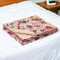 Homeroots 50" X 70" Pink and Ivory Kantha Cotton Floral Throw Blanket with Embroidery 357575 - alternate 2