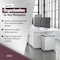 Fuel Stickers Modern Trash & Recycle Stickers, Home & Office, Vinyl Label, Minimalist Design, White TR-RCY-LUXE-White - alternate 5