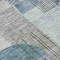 Homeroots 8' Teal Blue Gray And Charcoal Round Abstract Washable Indoor Outdoor Area Rug 604386 - alternate 4