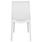 Leisuremod Kent Outdoor Dining Side Chair, White KC19W - alternate 3