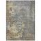Homeroots 10' X 14' Taupe Gray And Beige Abstract Washable Indoor Outdoor Area Rug 618249 - alternate 2