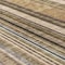 Homeroots 8' Taupe Beige And Brown Round Striped Washable Indoor Outdoor Area Rug 615021 - alternate 4