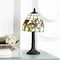 Jonathan Y Hummingbird Tiffany-Style 12" LED Table Lamp, Bronze JYL8014A - alternate 4
