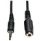 Tripp Lite 6FT MINI STEREO AUDIO 4 POSITION HEADSET EXTENSION CABLE 3.5MM M/F 6FT P318-006-MF - alternate 2