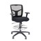 We'Re It Y-2 Mesh Back Drafting Stool with Footring and Black Fabric Seat OFD1122ST-BLK - alternate 1