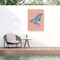 Trademark Fine Art Outdoor Canvas Art - Little Dean  'Chasing Tiger' Wall Art for Patios, or Gardens 1X29313-OC2432WR - alternate 2