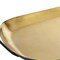 Homeroots 20in Gold Rectangular Stainless Steel Serving Tray With Handles 517540 - alternate 2