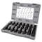 Performance Tool Locking Lug Nut Master Key Set, Spline Hex Star Keys, 16 Styles, Black Oxide M994 - alternate 1