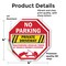 Signmission No Parking Private Driveway Unautho, 4 inch X 4 inch, Vinyl Decal, 2PK OC-D-2PACK-4-86 - alternate 3