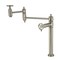 Kingston Brass Deck Mount Pot Filler Faucet with Knurled Handle, Brushed Nickel KS3708RKX - alternate 1