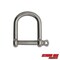 Extreme Max 3006.8231 BoatTector Stainless Steel Wide D Shackle - 3/8" 3006.8231 - alternate 1