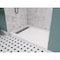 Anzzi 60in x 36in Double Threshold Shower Base - White - Base Series SB-AZ305L - alternate 3