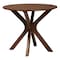 Baxton Studio Sadie Modern Grey and Walnut Brown Wood 5-Piece Dining Set 254-9876-10891-ZORO - alternate 4