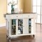 Crosley Full Size Stainless Steel Top Kitchen Cart KF30002EWH - alternate 3