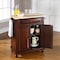Crosley Cambridge Wood Top Portable Kitchen Island/Cart KF30021DMA - alternate 3