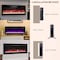 Edendirect 42 in. Wall Mount Electric Fireplace with remote and multi color flame & emberbed ZR-W1769133638 - alternate 4