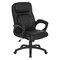 Office Star Products Executive Seating Faux Leather Manager's Chair, Black Faux Leather FL13785-U6 - alternate 1