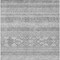Homeroots 10' X 14' Silver Gray And Ivory Southwestern Washable Indoor Outdoor Area Rug 582859 - alternate 3