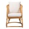 Bali & Pari Niko Bohemian Light Honey Rattan Arm Chair 252-13404-ZORO - alternate 2