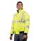 Game Workwear Hi-Vis Bomber Jacket, 100% Heavyweight Polyester Oxford, Hi Vis Lime, LT 1333 - alternate 1