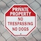 Signmission Private Property No Trespassing No, 6 inch X 6 inch, Plastic Sign, 2PK OC-P-2PACK-6-139 - alternate 6
