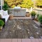 Homeroots 9' X 12' Chocolate And Beige Abstract Washable Indoor Outdoor Area Rug 631171 - alternate 3
