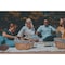 Picnic Time Family Of Brands Country Picnic Basket, Navy Blue & White Stripe 138-00-211-000-0 - alternate 5