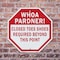 Signmission Whoa Pardner! Closed Toes Shoes Req, 6 inch X 6 inch, Plastic Sign, 2PK OC-P-2PACK-6-40 - alternate 3