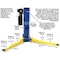 Atlas Automotive Equipment 9Ohsc 2-Post Lift +  In.Lawnmower In. Adapter Combo ATTD-9OHSC-COMBO - alternate 3