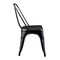 Homeroots Set of Four Black Steel Dining Side Chairs 544266 - alternate 6