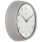 Infinity Instruments Retro Round Metal Wall Clock, Stone Grey, 9.5 in 10940ST - alternate 2