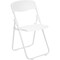 Flash Furniture Folding Chair, Plastic, Heavy Duty, White RUT-I-WHITE-GG - alternate 1